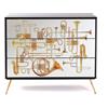 Seletti Cassettiera 3 Cassetti Trumpets Seletti