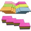 KIFZM Note Adesive Grandi, 76 x 127 mm 6 Colori Brillanti Assortiti Self-Stick Pads per Notebook, Ufficio, Scuola e Casa, 80 fogli/pad;24 Pads