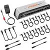 Donner DP-Z 9 V Chitarra Pedale Alimentazione 10 Uscita DC Isolata con Porta USB per 9 V/12 V/18 V Effetto Pedale DC 18 v 2000 m Ingresso