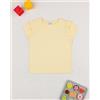 Prénatal T-shirt bimba gialla con rouches