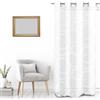Soleil d'ocre, Tenda trasparente con occhielli 135x250 cm CIRCLE