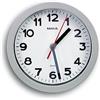 Maul Orologio da parete MAULstep Ø 20 cm | Orologio al quarzo con regolazione automatica dell'ora | Orologio moderno per ufficio e cucina | Grande orologio da parete con buona leggibilità in grandi