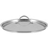 INOXPRAN - Coperchio Realizzato in Acciaio Inossidabile, Coperchio Universale da 28 cm, Lavabile a Mano e in Lavastoviglie, Resistente agli Urti, agli Shock Termici, alle Abrasioni e alla Corrosione