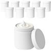 mikken Viva-Haushaltswaren Gabriele Hesse e.K. 10 barattoli Vuoti per Crema da 250 ml, in plastica Bianca, per Alimenti, Senza BPA, Made in Germany
