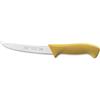 Sanelli Linea Skin Coltello Disosso Curvo, Acciaio Inox, Giallo, Lunghezza lama 16 cm.