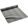 Douceur d'Intérieur Eldora Runner da Tavolo, Cotone, Grigio, 40 x 140 cm