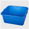 La Briantina Baccinella in Plastica Rettangolare, Colore Blu, Capacità 16 Litri