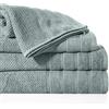 Eurofirany Design91 - Asciugamano in Spugna, 100% Cotone, 50 x 90 cm, Colore: Verde Menta