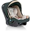 Inglesina Huggy Multifix Seggiolino per Auto, Gruppo 0+, Beige/Verde