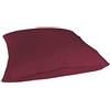 Trama Toscana Cuscino Ecopelle in 29 Colori cm 45x45 sfoderabile Completo di Imbottitura in Fiocco Anallergico Le Altre 2 Misure cm 60x60 e 30x60 Realizzabile Anche su Misura Variante 28 Bordeaux