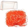 Jwthee Rete da calcio sostitutiva per porte da calcio sportive, Rete da calcio sostitutiva per porte da calcio di dimensioni standard 10 X 7 piedi / 18 X 7 piedi / 24 X 8 piedi, Rete da (7-a-side 5.5m*2.1m)