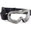Massi O'Show Series - Occhiali per Ciclismo Unisex, Colore Argentato