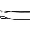 Flamingo Cane Guinzaglio educativo y lunghina Caspar Nero 5m 13mm