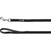 Flamingo Cane Guinzaglio educativo y lunghina Caspar Nero 15m 17mm