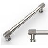 Amerdeco 10 pezzi Maniglie per Mobili Nichel Satinato da Cucina Distanza fori 160mm Maniglie cucina armadietti in maniglie cucina per maniglie cassetti UK0070