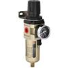 ZHONG AN Separatore d'acqua Riduttore di pressione Regolatore aria compressa per compressore aria compressa, con schermo metallico, filtro da 3/8 di pollice
