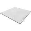 Isolamenti Pannelli per Controsoffitto Fonoassorbenti Bianco cm 60x60 per Isolamento Acustico Soffitti di Uffici, Negozi, Laboratori (Pannelli Fessurati Planet Spessore 13 mm)