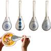 Vastsea 4 Pezzi Cucchiai da Minestra Giapponesi e Coreani, Cucchiai da Minestra Cinesi, Cucchiaio da Ramen, Cucchiai da Zuppa Cinesi in Ceramica, Cucchiai da Zuppa Asiatici per Ramen Cereal