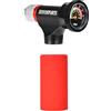 ZOYOSPORTS Mini gonfiatore di CO2 con manometro, pompa portatile per pneumatici da bicicletta per bici da strada e mountain bike, cartucce di CO2 non incluse