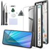 RongZy Schermo LCD per Xiaomi Redmi Note 13 4G Sostituzione Display per Xiaomi Redmi Note 13 4G 23124RA7EO Digitizer Assembly Vetro di Ricambio Touch Screen con Strumenti(6.67, Nero con Cornice)