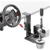 wuutyty Supporto Universale da Scrivania per Cambio Sim e Freno a Mano Compatibile con Logitech G Driving Force, Thrustmaster TH8A e TSS, Fanatec ClubSport