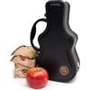 Suck UK Guitar Case Lunch Box Scatola Porta Pranzo di Latta-Custodia per Chitarre, Metallo (Stagno), Nero, Taglia Unica