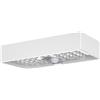 Area illumina, Applique LED da Parete Rettangolare, 6 Watt, 900 Lumen, Luce Calda 3000K o Naturale 4000K, Pannello Solare, Accensione Automatica, IP65, Bianco (Luce Calda 3000k)