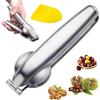 JIEBAO Taglia Castagne in Acciaio Inox Pinza per Castagne Pinza Castagne Multifunzione Taglio della Castagna Castagne Schiaccianoci Castagna Opener Clip Rapida per Castagne/Nocciole/Noci ed Altri