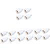 DOITOOL 16 pezzi di conversione G24D adattatore testa lampadina E12 lampadine E27 lampadina G24 su adattatore E27 attacco attacco portalampada