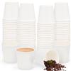 Kleemeiero 200 Pezzi Bicchieri di Carta per caffè 50ml Bicchieri Carta Bianchi Bicchieri Carta Cappuccino Bicchieri Carta per Bevande Calde Bicchieri Carta Biodegradabili per Acqua, Bevande, Vino