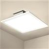 Slevoo Plafoniera LED Quadrata, 18W 2000LM, Lampada da Pannello Bianco Neutro 4000K, Lampada da Soffitto per Soggiorno Camera da Letto Cucina Ufficio, 30x30CM, Bianco