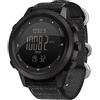 DIDITIME Orologio militare da uomo, North Edge, tattico, per sport all'aria aperta, orologio digitale di sopravvivenza da uomo, con bussola, temperatura, altimetro, orologio da polso nero