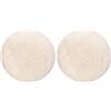 Bosch Accessories Bosch 1609200245 Cuffia per Lucidatrice in Lana di Agnello, 125 mm (Confezione da 2)