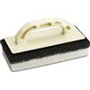 Nespoli Frattazzo Fibra Bianca e Nera Manico Plastica 12x25 cm