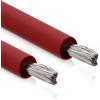 InLine Cavo solare 6 mm², 50 m, cavo di installazione, venduto al metro, rosso, H1Z2Z2-K, fotovoltaico, resistente ai raggi UV e durevole, 94650R