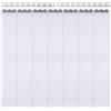 WINPANG Tenda PVC Trasparente, a Strisce con Fori 7 Strisce 1.05x2m Divisore Spazio per Magazzino Supermercato Casa
