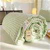 AHYBE Primaverile Estivo Copriletto Trapuntino Cotone Per Letto Per Singolo/ Matrimoniale/Una Piazza E Mezza Morbida Coperta Leggera|Stampa Digitale Bianca Trapunta Estiva，Morbido E Confortevole ( Color :