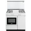 De Longhi PRONTA CONSEGNA - SPEDIZIONE IMMEDIATA De Longhi SGW-854N Cucina a Gas 4 Fuochi e Forno a Gas Colore Bianco