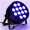 MINUS ONE Par - Faretto da palcoscenico, 120 W, 12 LED, RGB, per feste, carnevale, discoteca, sala da ballo, palcoscenico, 4 in 1