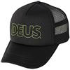 Deus Capper Trucker Cap - Nero, Nero , Taglia unica