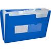 liderpapel FU12 - cartella portadocumenti, formato A4, colore: Blu trasparente