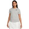 Nike T-Shirt Donna Nike Sportswear Club Essentials Grigio