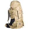 COLUMBUS Appalachian 65lt Kaki con Funda de Lluvia, Zaino Unisex-Adulto, Cachi (Beige), 65 l