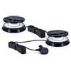Dinfu Luce LED stroboscopica lampeggiante di emergenza, 2 in 1 Faro a led 16 modalità di luce rotante regolabile a 3 colori per auto, trattore, carrello elevatore, carrello da golf, SUV, camion
