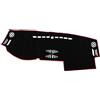 A ABSOPRO Copri Cruscotto Antiscivolo Per Land Rover Freelander 2 07-14 | Poliestere, Nero E Rosso, Antiscivolo, Aperture Per Bocchette Aria E Altoparlanti