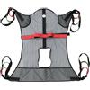 CASOTA Imbracatura for tutto il corpo, imbracatura for il sollevamento del paziente ausiliario, cintura di trasferimento for anziani seduti, imbracatura for le gambe divise for l'uso in bagno, aiuta il pazie