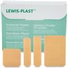 LEWIS-PLAST Premium Cerotti Impermeabili, Traspiranti e Assortiti, Adatti per Ogni Tipo di Ferite Minori e Graffi, Guarigione Veloce ed Efficace - Pacco da 100 Cerotti