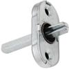 DACAN PROTECTION Titolo del prodotto: Movimento per Martellina Tipo DK a 4 Scatti - Compatibile con Maniglie Finestra - Quadro 7x50 mm - Metallo Zincato (2, zincato)