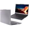 mCover Custodia rigida compatibile solo per Lenovo ThinkPad E14 Gen 5 / Gen 6 Windows Notebook PC da 14 2023-2025 (con cerniera a 180°, non compatibile con altri modelli Lenovo) - Trasparente