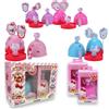 #sbabam FUNNY BOX Hello Kitty Happy Birthday, Bambola Bambina Diventa Cake Topper per Torte e Festa, 2 Pezzi, Decorazioni Torta Compleanno, Hello Kitty Gadget con Adesivi per Regalo Bambini +3 Anni